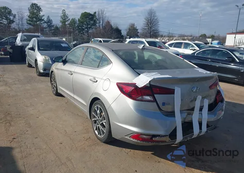 2020 Hyundai Elantra Limited z USA, uszkodzony, nr VIN 5NPD84LF8LH568747